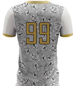 Uniforme de fútbol ajustable de alta calidad para hombre, camiseta ligera transpirable antiarrugas, ropa de fútbol totalmente personalizable - Product Image 6