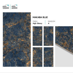 Carreaux muraux en porcelaine moderne à haute brillance 24x48 pouces Surface polie pour des espaces intérieurs élégants - Product Image 1