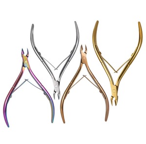 Nail Supplies Nail Tools Nail Clipper Professional Stainless Steel Nail Cuticle Nipper Rainbow <b>Dead</b> <b>Skin</b> <b>Remover</b> Nail Nipper - Product Image 1