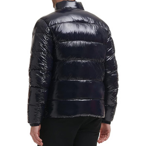 Chaqueta Acolchada para Mujer, Acabado Brillante, Tinte Liso, Abrigo de Invierno Cálido y Aislado, Ligero, Acolchado, Cortavientos, Elegante, de Secado Rápido - Product Image 2