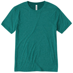 T-shirt unisexe Bella + Canvas en jersey à col rond 3001, vêtement décontracté, coupe ajustée, 100% coton, écologique pour - Product Image 4