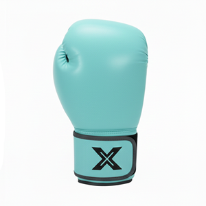 Guantes de Boxeo de Entrenamiento Sanda Personalizados en Azul, Blanco, Rojo y Amarillo, 16 oz, Material PU, Transpirables, Cierre de Gancho y Bucle en Todos los Dedos - Product Image 5