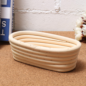 Cesta de mimbre Ovalada para hacer pan, masa de ratán natural, varios tamaños, venta al por mayor - Product Image 5