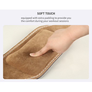 เข็มขัดพยุงเอวยกน้ำหนักหนังแท้แบบปรับแต่งสีและดีไซน์ได้ป้องกันขั้นสูงทนทานระบายอากาศได้ - Product Image 4