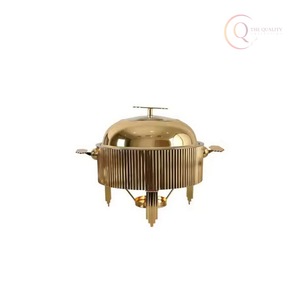 Plat à chafing en acier inoxydable de qualité commerciale avec un design classique pour le service de buffet |   Durable pour les restaurants et les hôtels - Product Image 4