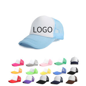 Trucker Hat Custom logo Mesh for Men 6 Panel Sport Custom Baseball Cap High Quality Foam Embroidery With logo Trucker Hat - Product Image 1