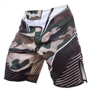 Shorts de MMA al por Mayor para Entrenamiento y Competencia, Shorts de Lucha sin Gi, Poliéster Resistente, Directo de Fábrica, Hecho en Pakistán - Product Image 5