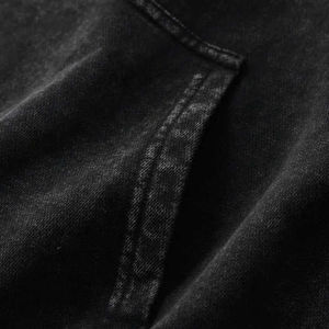 Sweat-shirt à manches longues style Tech Pack Distress BY BS, style basique, lavage à l'acide, manches longues, prix de gros - Product Image 3