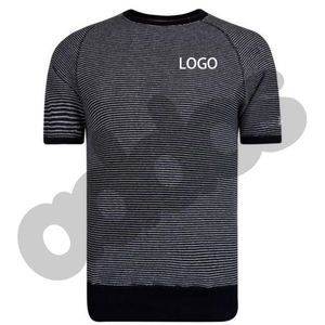 Offre Spéciale O-cou T-Shirts pour hommes 100% coton de haute qualité peigné taux de gros sonnerie T-Shirt lettre motif vêtements en vrac - Product Image 4