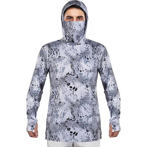 Sweat à capuche de pêche par sublimation à bas prix Meilleur vendeur sur mesure Sweat à capuche de pêche léger pour hommes - Product Image 1