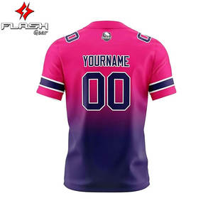 เสื้อฟุตบอลชุดเสื้อฟุตบอลผ้าโพลีเอสเตอร์100% สั่งทำ - Product Image 3