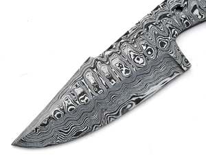 Ultra Sharp Damascus Knife Blank High-Performance Customizable Survival <b>Tool</b> Rugged Patterns for Hunting Outdoor DIY OEM - Product Image 2