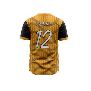 Uniforme de béisbol profesional para hombres, conjunto de deportes al aire libre transpirable y duradero a bajo MOQ y precio personalizado - Product Image 6