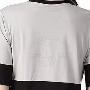 T-shirt court pour femme sur mesure, style moderne, haut de gamme, manches courtes, décontracté, léger - Product Image 5