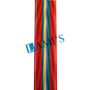 Ruban de médaille de cérémonie russe de marque d'eau de moiré de qualité fine de couleur personnalisée - Product Image 6