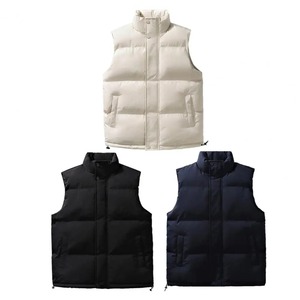 เสื้อกั๊กทรงทางการชาย ปรับชายเสื้อได้ ราคาโรงงาน ปิดซิป คอจีน ดีไซน์ไม่มีแขน เสื้อคลุมสำหรับฤดูใบไม้ร่วง มีกระเป๋า - Product Image 4