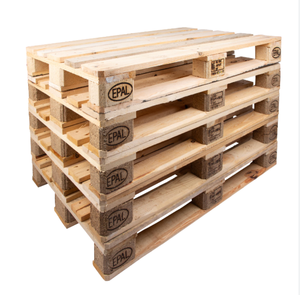 Nouvelles palettes en bois certifiées EPAL Euro, 1200 x 800, application industrielle, entrée 4 directions, matériau PP - Product Image 1