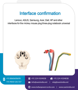 Precio competitivo Tipo E Francés 3 Core Cables de alimentación IEC Hembra Extensión corta para electrónica de consumo Directamente India Factory - Product Image 5
