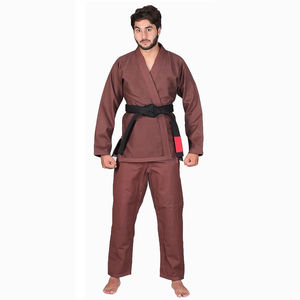 Jiu Jitsu brésilien Gi Bjj Kimono Arts martiaux uniforme confortable léger combinaison d'entraînement tissu respirant adulte enfants - Product Image 5