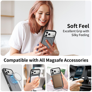 <span class=keywords><strong>เคส</strong></span>สำหรับ <span class=keywords><strong>iPhone</strong></span> 17 PRO MAX กันกระแทกแม่เหล็กเคลือบ TPU + <span class=keywords><strong>เคส</strong></span> PC-ดีไซน์หรูหรา8สีสำหรับ <span class=keywords><strong>iPhone</strong></span> 16 15 14 <span class=keywords><strong>13</strong></span> <span class=keywords><strong>12</strong></span> PRO MAX coque - Product Image 2