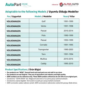 Clips de rembourrage - 100 pièces pour Volkswagen - Product Image 2