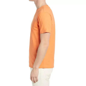 เสื้อยืดออกกำลังกายผู้ชายคุณภาพสูง 380gsm ผ้าโพลีเอสเตอร์/คอตตอน คอกลม ระบายอากาศได้ดี สีและโลโก้แบบกำหนดเอง พิมพ์ลายแบบ Sublimation จำหน่ายจำนวนมาก - Product Image 5