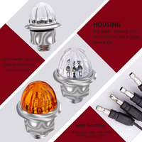 Nouvelles lumières décoratives pour camions et remorques en plastique miniatures, étanches IP67, haute luminosité, qualité supérieure, garantie 1 an
