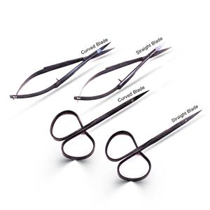 Coupe-cuticules de haute qualité, finition plasma noire, outils de soin des ongles, logo personnalisé, ciseaux à ressort pour manucure, série Expert - Product Image 3