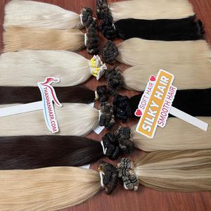 การลดราคาครั้งใหญ่!!! ผมต่อแบบเวียดนามสีธรรมชาติหรูหราผมตรงแบบไล่เฉดสีสำหรับร้านผมพร้อมส่งตอนนี้ - Product Image 1