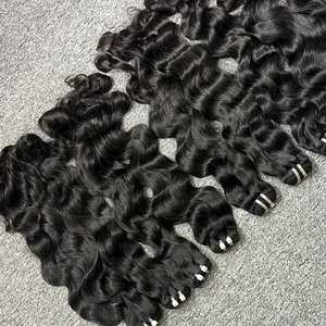 ผมดิบต่อ100% มนุษย์ผมบริสุทธิ์จากกัมพูชาสำหรับ100% - Product Image 1