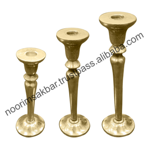 เชิงเทียนอะลูมิเนียมดีไซน์ทันสมัย ปี 2026 ที่วางเทียนโลหะแบบพิเศษ ออกแบบมาสำหรับงานแต่งงานและตกแต่งคริสต์มาส พร้อมบริการพิมพ์ลายตามสั่ง - Product Image 2