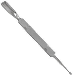 Logo personnalisé en acier inoxydable ongles cuticules poussoir pour la manucure et le nettoyage des ongles - Product Image 1