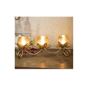 hot sale Metal Candle Holder With stylish base Traditional Design Handmade Candle stick <b>Stand</b> Stylish Decorative Candlestick - Product Image 6