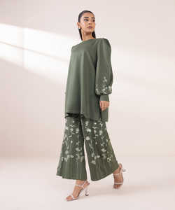 OEM venta al por mayor 2025-26 mujeres sin costuras/cosido Formal Kurtis hermosos diseños indio y paquistaní ropa de moda para damas - Product Image 4