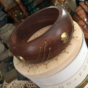 Ensemble de bracelets ethniques classiques en bois imperméables, bijoux faits à la main, bracelet de mode traditionnel pour femmes, pour l'affichage en boutique - Product Image 2