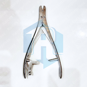 ที่จับคีมยึดแท่ง RAICES Enterprices รุ่น RE-PSSI-00016 ขนาด 18 ซม. 4.0 มม. ทำจากสแตนเลสสตีลผสมไทเทเนียม ได้รับการรับรองมาตรฐาน CE และ ISO - Product Image 1