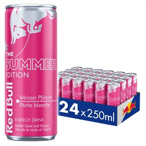 RedBull Édition Printemps 2025 Waldmeister Pamplemousse Rose Sans Sucre Boisson Énergisante Bouteille Emballage Boîte en Gros Fibre Alimentaire Primaire - Product Image 2