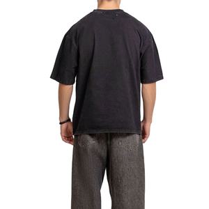 เสื้อยืดคอกลมทรงหลวม ผ้าไหม/ผ้าฝ้าย ซักง่าย ดีไซน์ไหล่ตก น้ำหนักเบา เหมาะสำหรับฤดูร้อน แขนสั้น สีพื้น แห้งเร็ว - Product Image 6