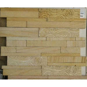 Revestimiento de piedra natural TEAKWOOD CNC de ECM Categoría de producto premium - Product Image 1