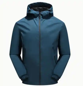 Custom Outdoor Men's <b>Wind</b> <b>Breaker</b> Windproof Jackets Hiking Waterproof Softshell Jacket Plain Windbreaker Jacket - Product Image 1
