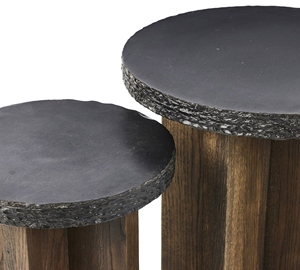 Haute qualité Design moderne bois massif acajou teck Suar rotin osier Table basse couleur naturelle meubles de maison multifonctionnel - Product Image 2