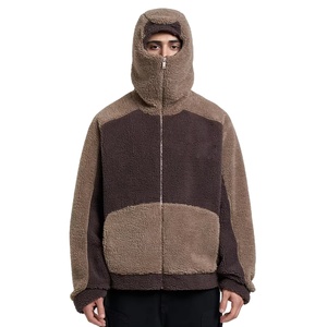 Chaqueta Sherpa con Cremallera Completa y Logotipo Personalizado, Chaqueta de Invierno Gruesa, Cálida, Transpirable, de Forro Polar Suave con Diseño de Camuflaje - Product Image 1