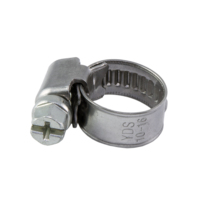 Colliers de serrage à vis sans fin en acier inoxydable YDS 430, largeur de bande de 9 mm, couple libre de 1 N.m, couple de rupture standard métrique de 4,0 N.m