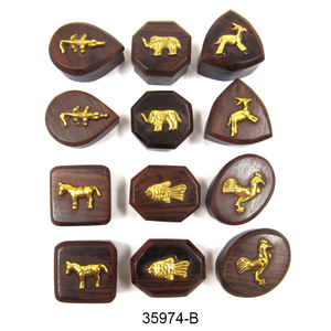 กล่องยาทำจากไม้ขนาดเล็กกล่องยาทำด้วยมือทำจากไม้ธรรมชาติหายากภาชนะเก็บของประดับเล็ก - Product Image 3