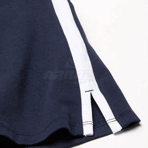 T-shirt polo personnalisé Matériau respirant Conception de t-shirt polo à manches courtes avec coutures durables - Product Image 5