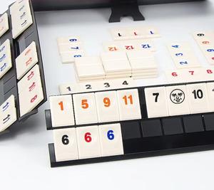 <span class=keywords><strong>Juego</strong></span> <span class=keywords><strong>de</strong></span> <span class=keywords><strong>mesa</strong></span> <span class=keywords><strong>Rummy</strong></span>, juguete educativo portátil para niños, tarjeta <span class=keywords><strong>de</strong></span> <span class=keywords><strong>juego</strong></span> Digital para fiesta, 106 tarjetas, bolsa <span class=keywords><strong>de</strong></span> almacenamiento <span class=keywords><strong>de</strong></span> cuatro estantes, <span class=keywords><strong>juego</strong></span> Rummi - Product Image 3