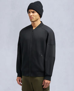 Veste chauffante d'hiver de couleur unie pour homme de qualité supérieure taille XL coupe ajustée col montant double fermeture éclair haute rue mode avant - Product Image 4