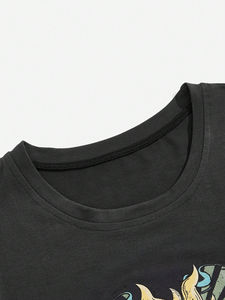 Women OEM Drop Shoulder Women Custom Print Custom Design Trending <b>T</b> <b>Shirt</b> for Women <b>Shirts</b> Causal Wear <b>T</b> <b>Shirts</b> for <b>Ladies</b> - Product Image 4