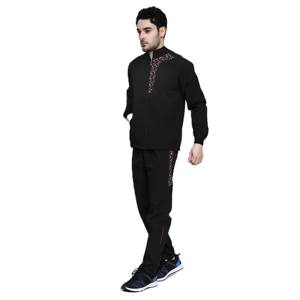 Logo personnalisé Survêtement d'extérieur d'hiver écologique à motif uni pour hommes de grande taille 100% coton respirant dernière sublimation - Product Image 4