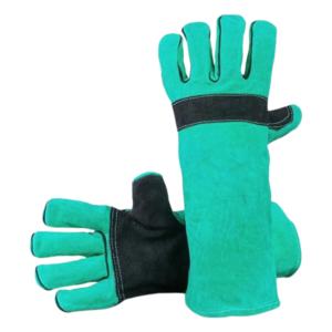 Gants de soudage en cuir, sûrs et anti-perforation, résistants au feu et aux hautes températures, gants de four - Product Image 3